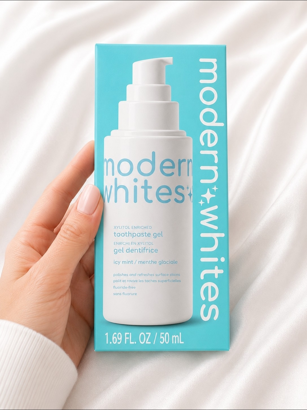 Icy Mint Toothpaste Gel - White & Teal